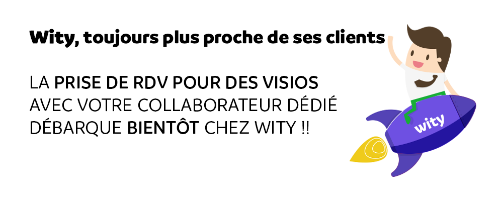 WITY et la relation client - RDV visio