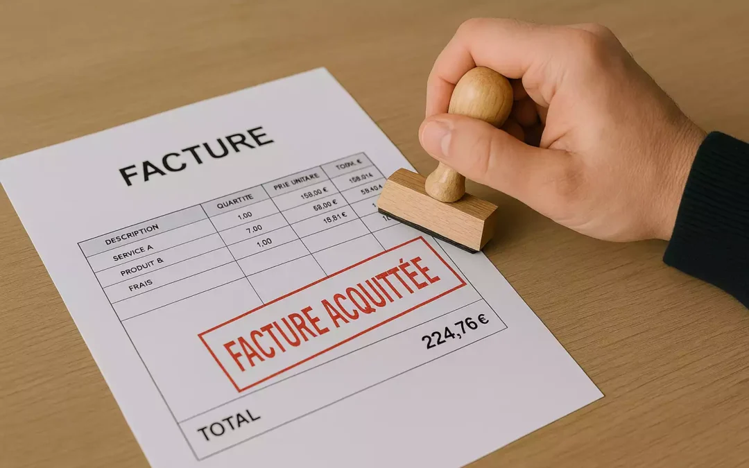 Acquitter une facture : qu’est-ce que cela veut dire concrètement ?